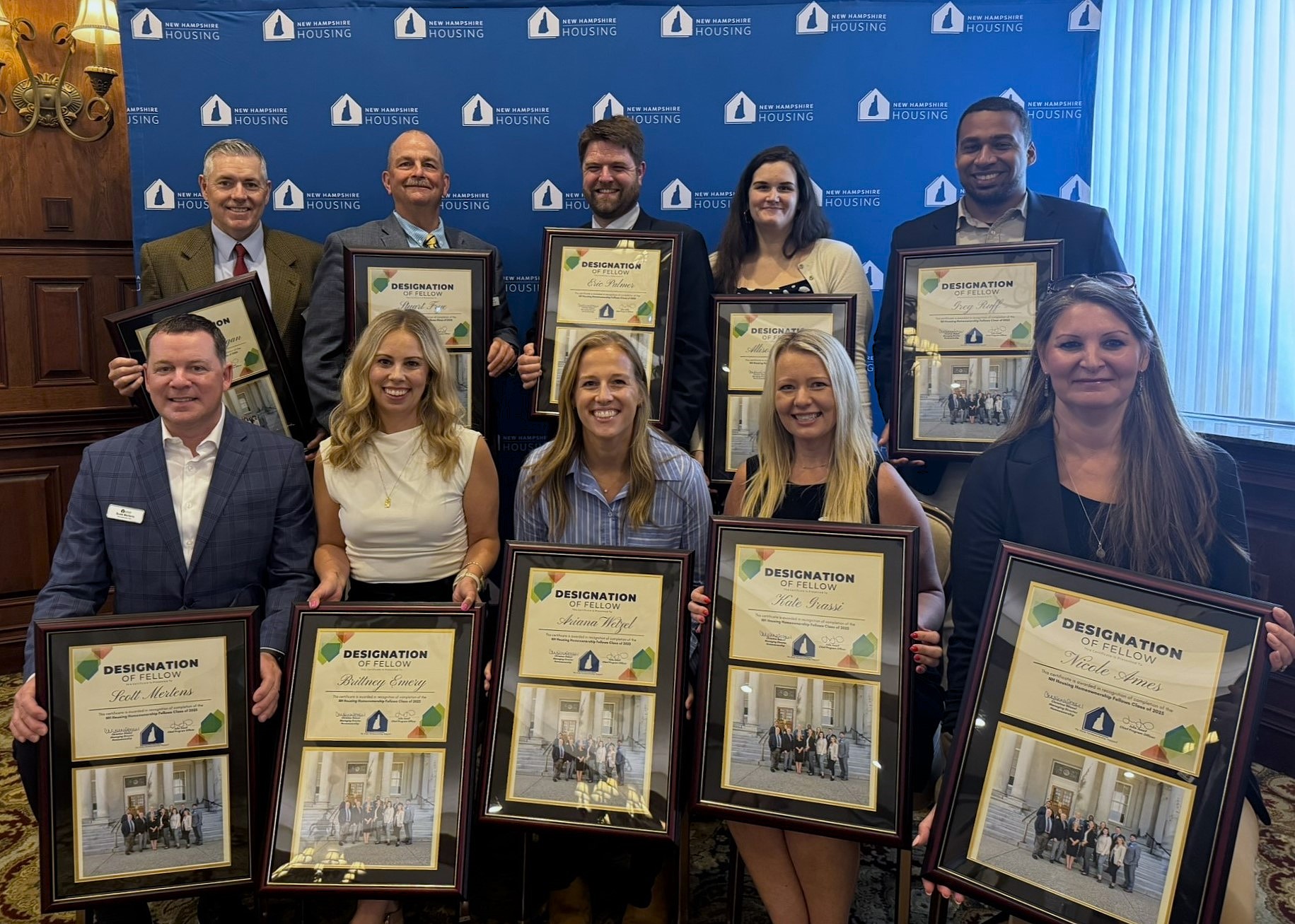 2024-2025 NH Housing Homeownership Fellows graduation photo